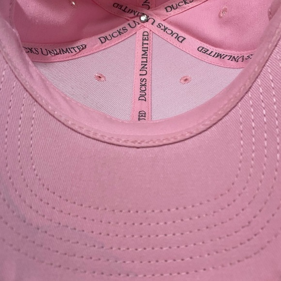 Pink Duck Unlimited Baseball Cap - Picture 5 of 6